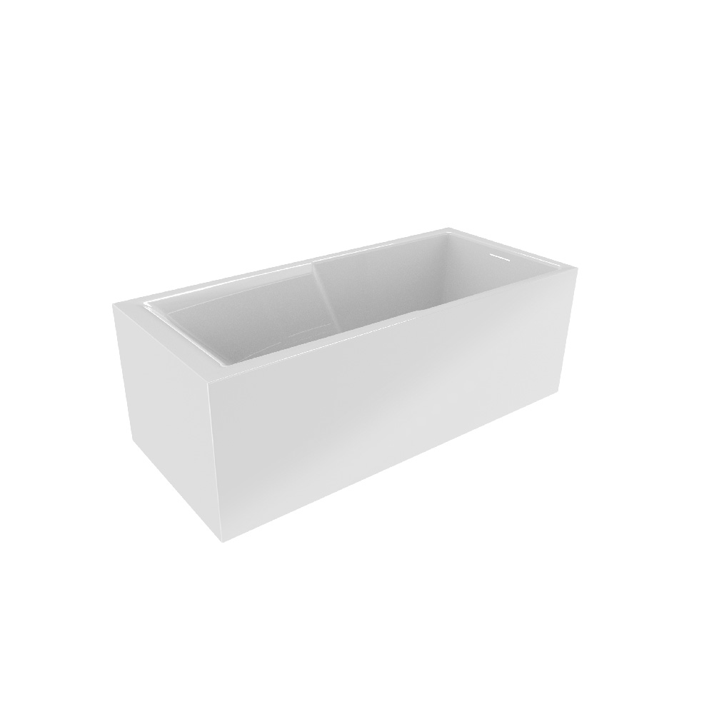 Riho Still Shower Plug&Play bañera con carcasa 180x80 cm blanco B103010005