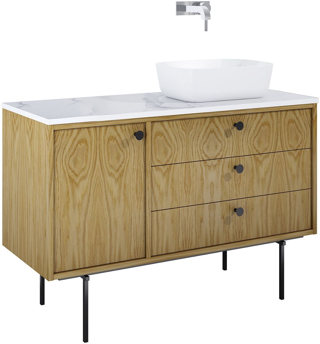Elita Legacy armario 120x45.6x54 cm suspendido, para lavabo roble RE011201096690