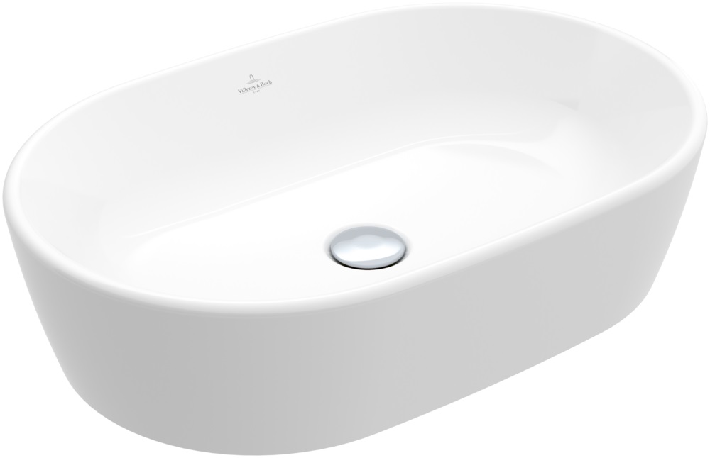 Villeroy & Boch Architectura lavabo 60x40 cm oval sobre encimera blanco 5A2660R1
