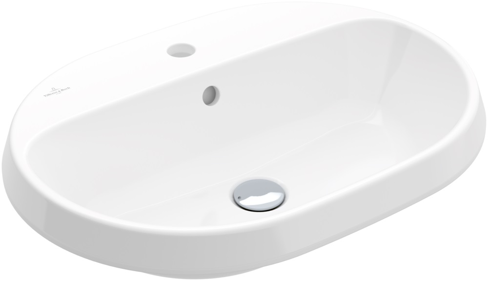 Villeroy & Boch Architectura lavabo 60x45 cm oval empotrado blanco 5A666001
