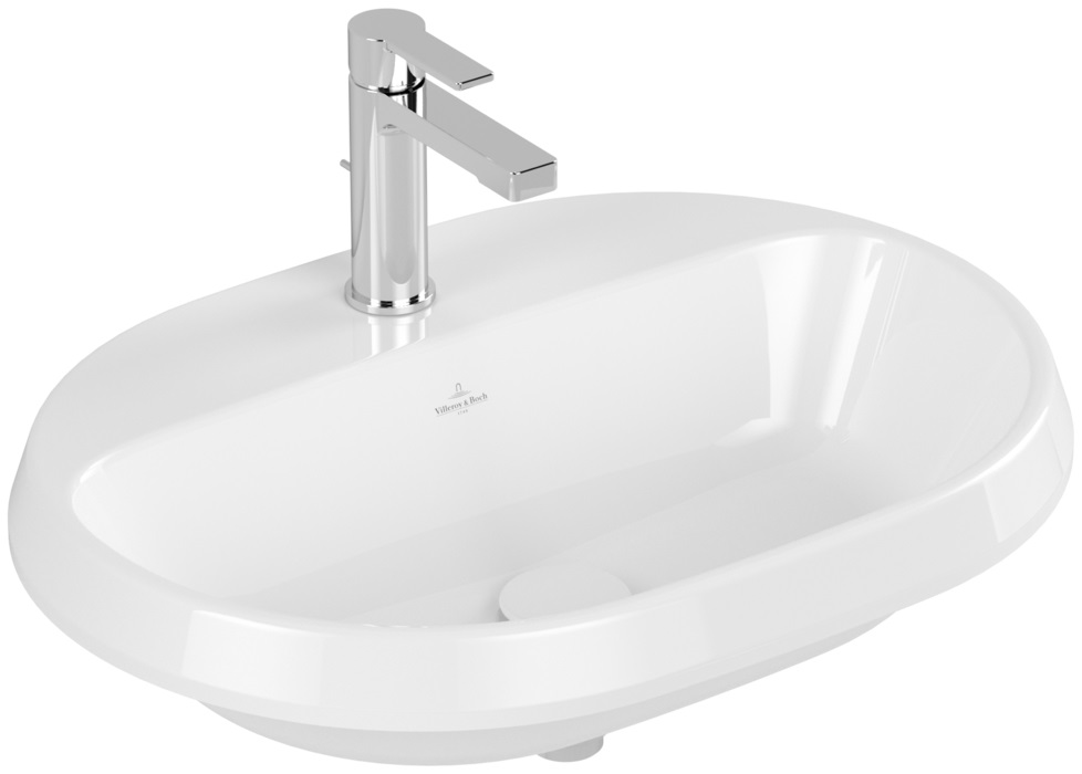 Villeroy & Boch Architectura lavabo 60x45 cm oval empotrado blanco 5A666101