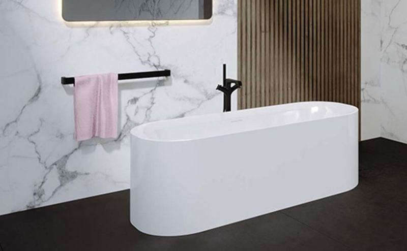 Riho Devotion bañera exenta 180x71 cm oval blanco B095001005