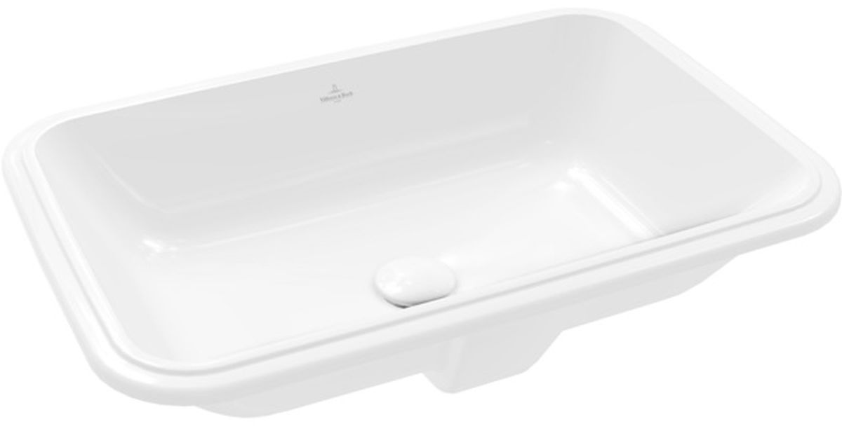 Villeroy & Boch Architectura lavabo 56x36 cm rectangular bajo encimera blanco 5A7761R1
