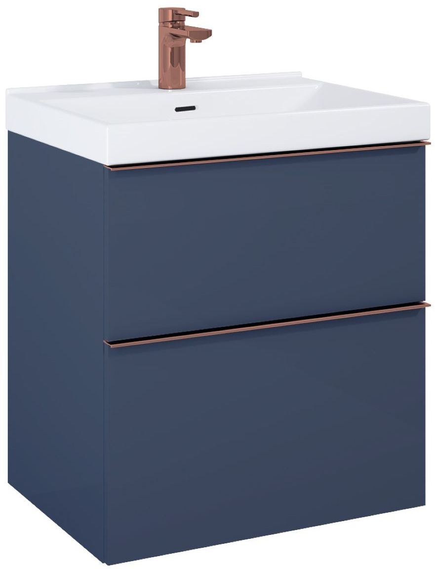 Elita Look armario 60x44.9x63.5 cm suspendido, para lavabo azul RE010601027030