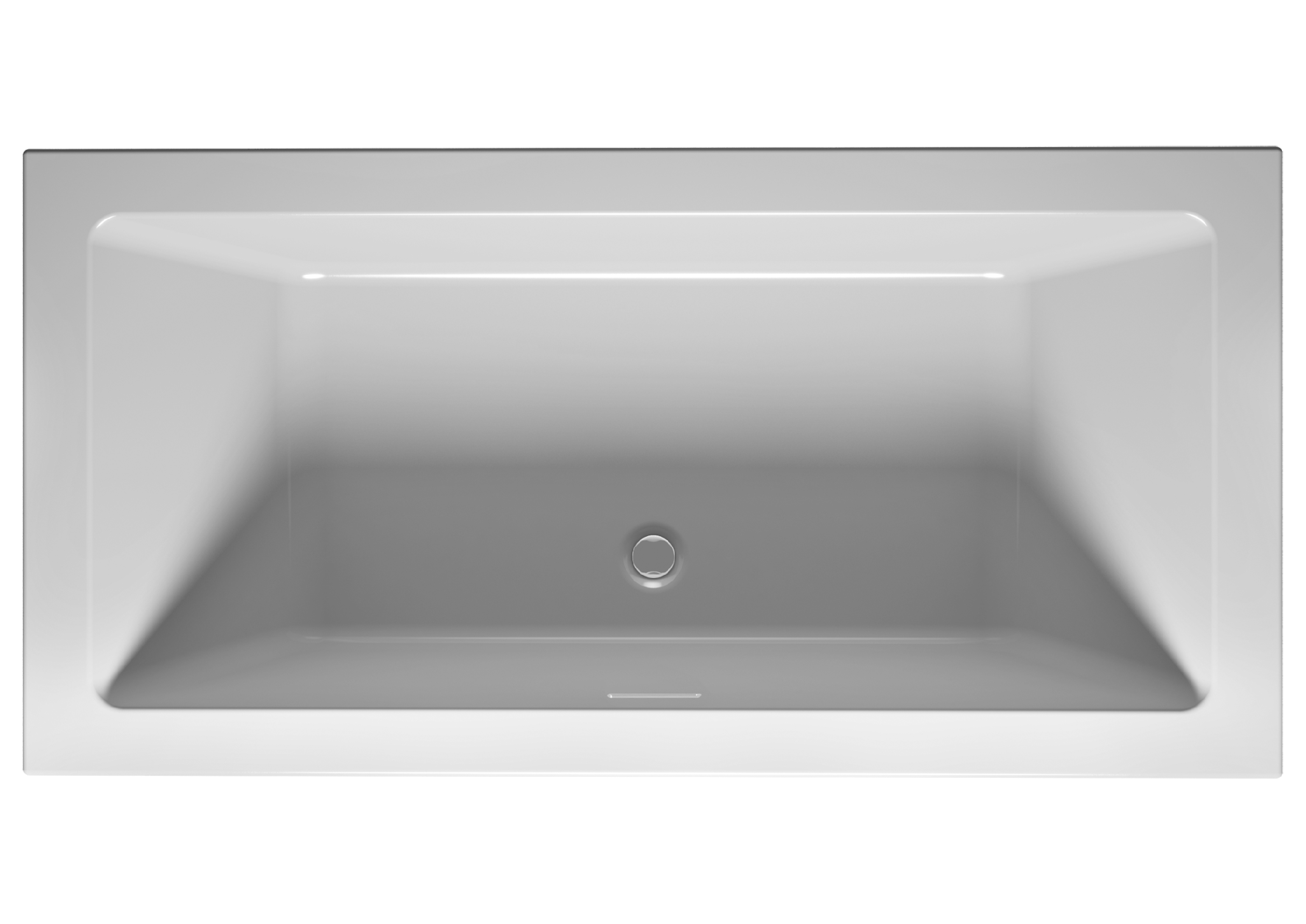Riho Rethink Cubic Plug&Play bañera con carcasa 180x90 cm blanco B107011005