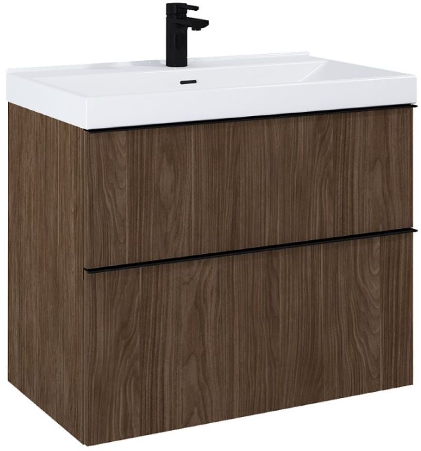 Elita Look armario 80x44.9x63.5 cm suspendido, para lavabo nogal RE010801027060