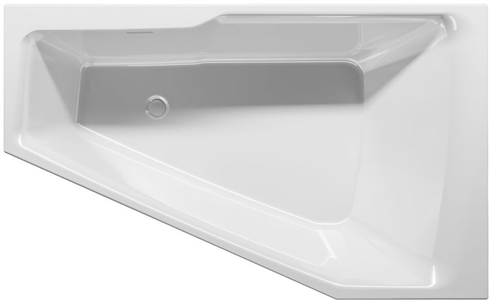 Riho Rethink Space bañera de esquina 180x110 cm izquierda blanco B116001005