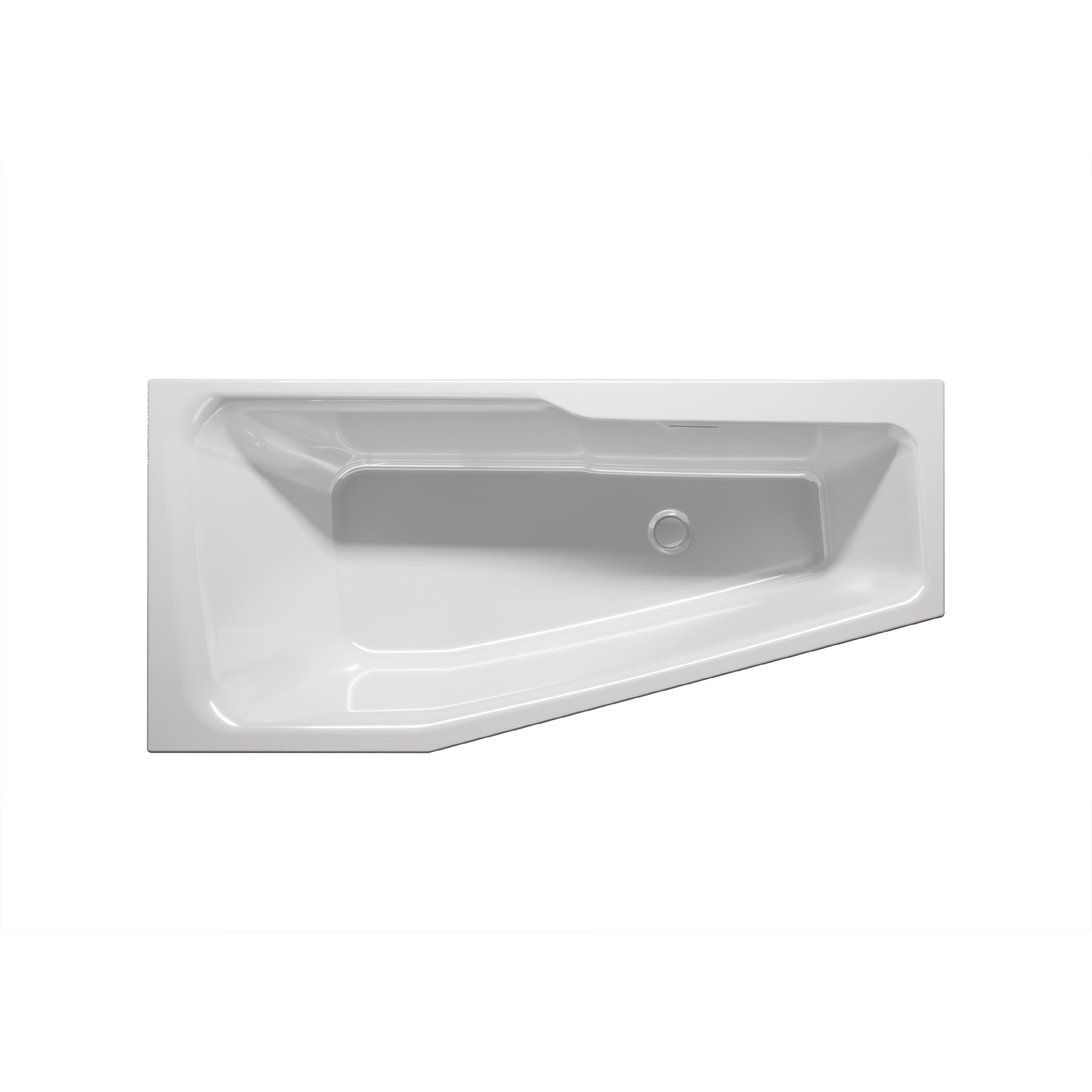 Riho Rethink Space Plug&Play bañera con carcasa 160x75 cm derecha blanco B111005005