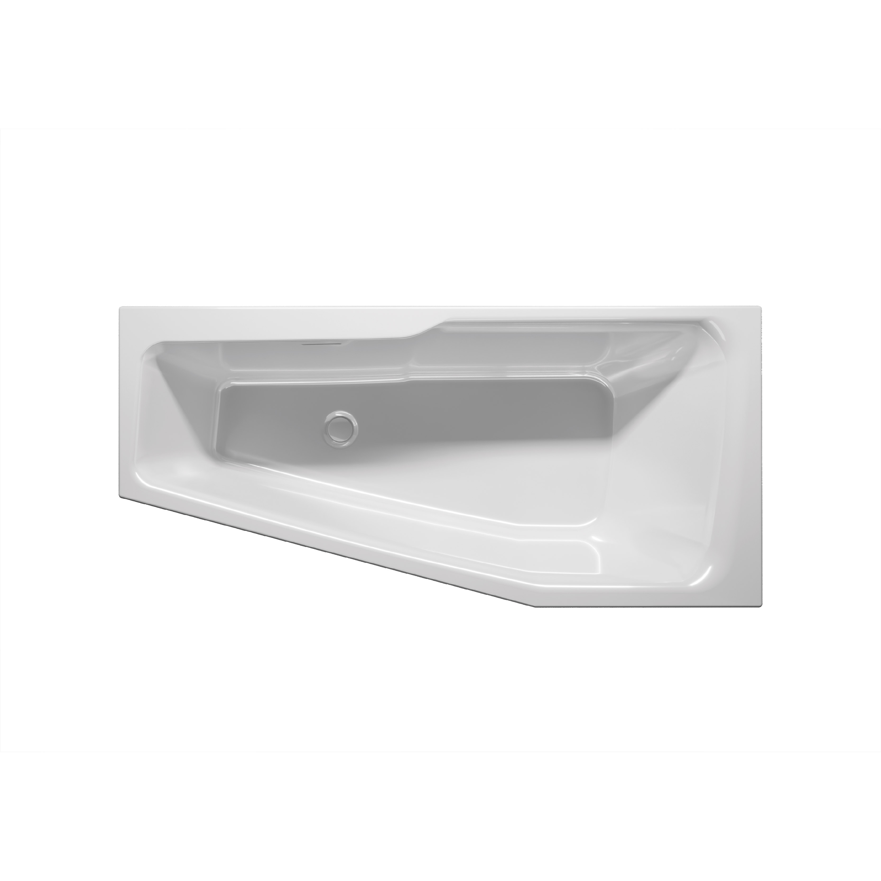 Riho Rethink Space Plug&Play bañera con carcasa 160x75 cm izquierda blanco B112005005