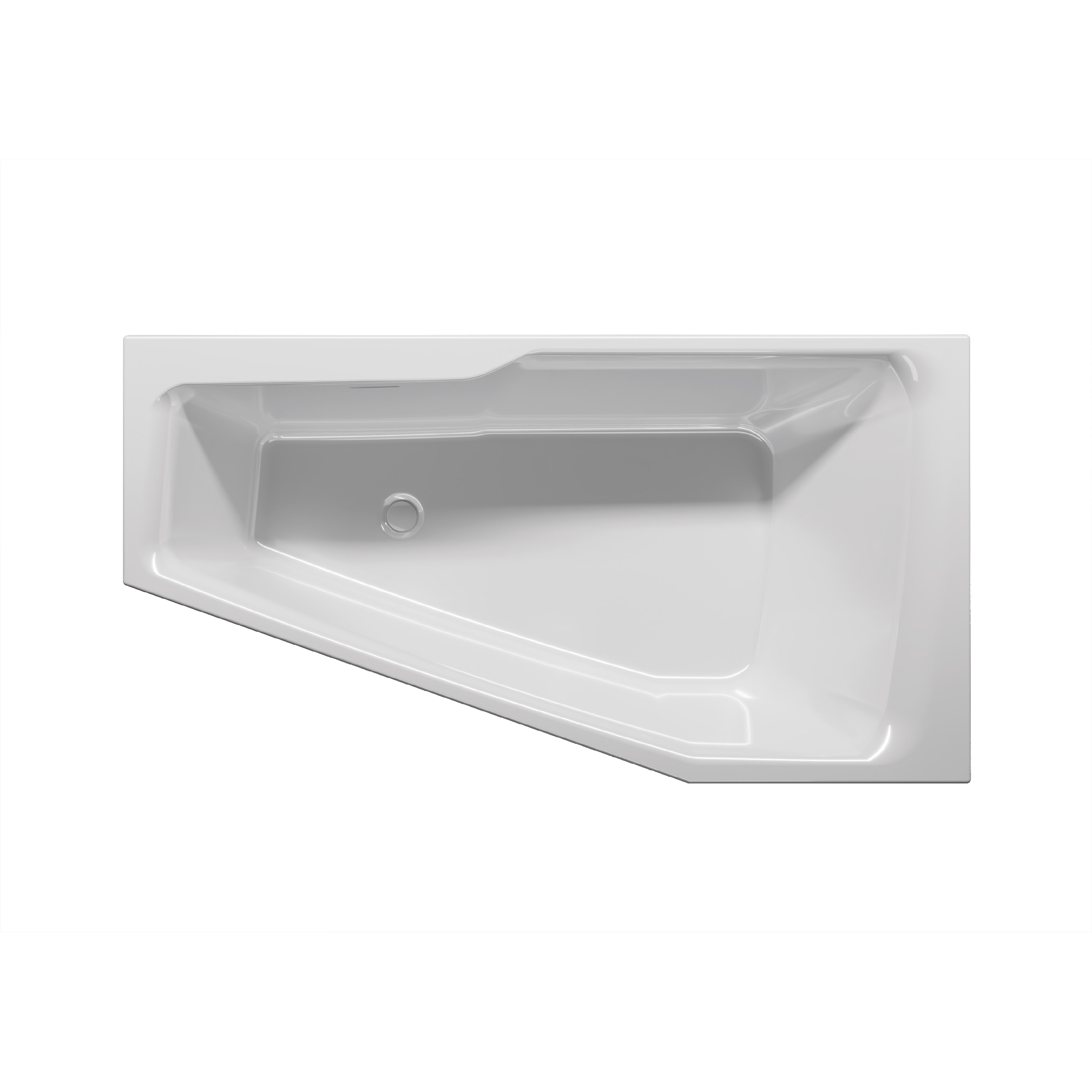 Riho Rethink Space Plug&Play bañera con carcasa 170x90 cm izquierda blanco B114005005