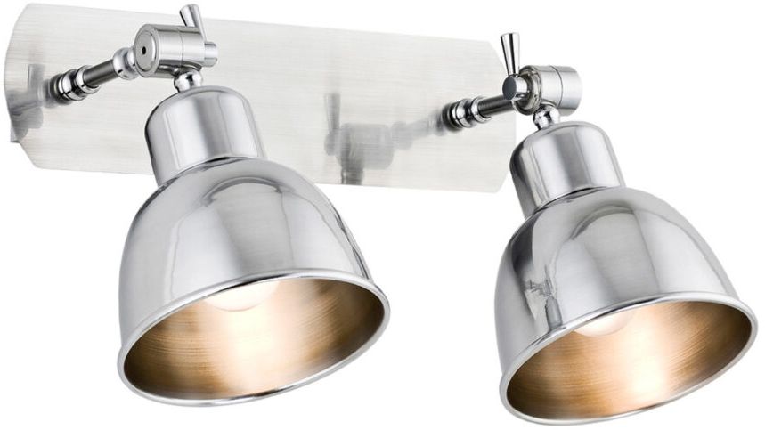 Argon Eufrat lámpara de pared 2x15 W cromo 671