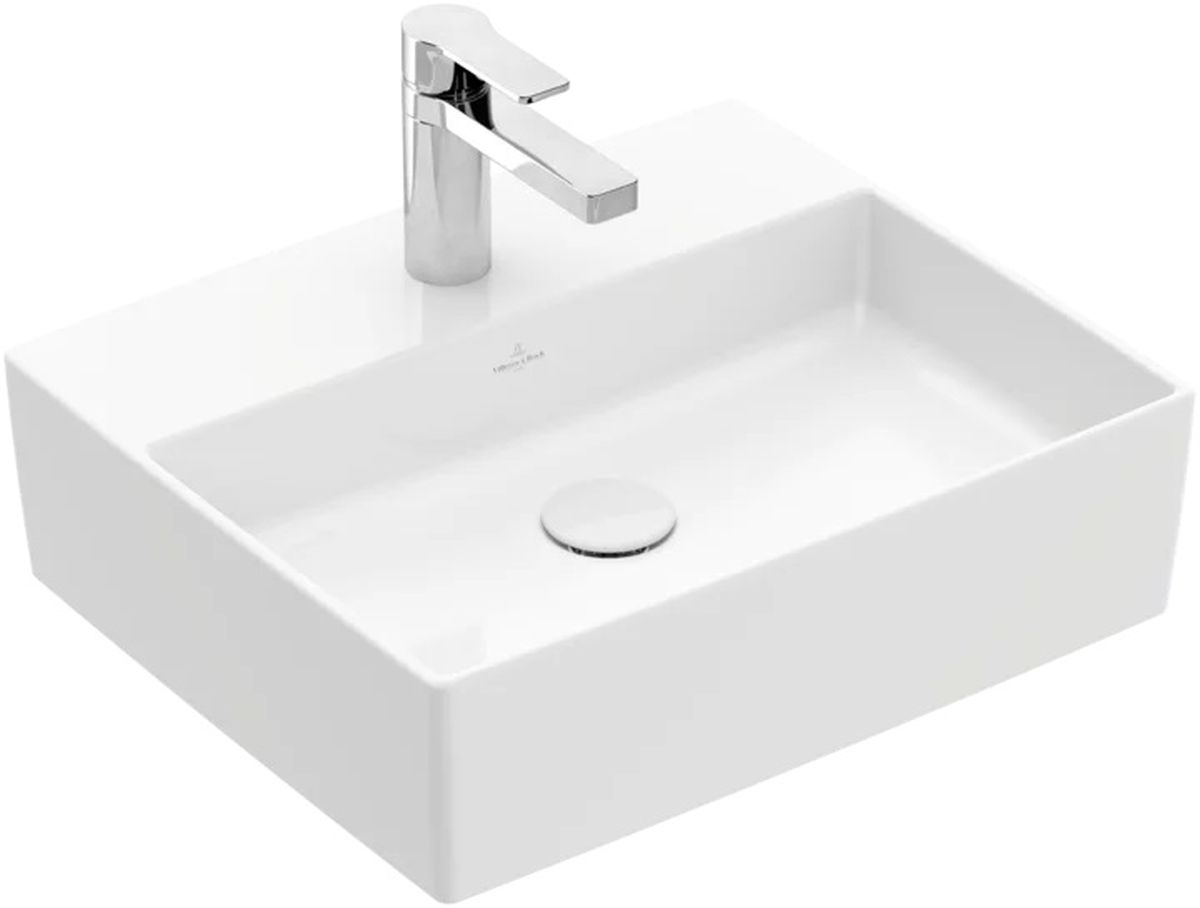 Villeroy & Boch Memento 2.0 lavabo 50x42 cm rectangular sobre encimera blanco 4A075101