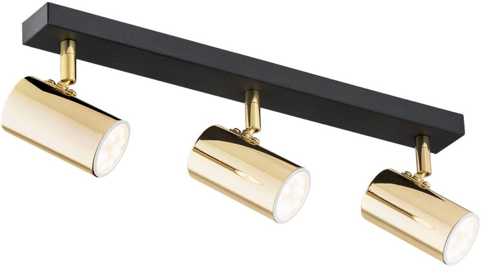 Argon Lagos lámpara de techo 3x5 W negro-latón 1474