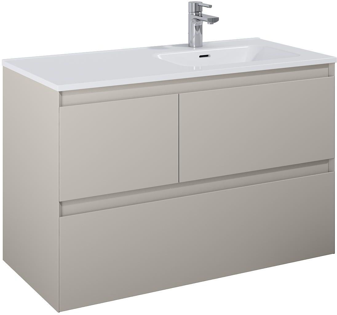 Elita Split armario 100x45.8x63.5 cm suspendido, para lavabo beige RE011005157020