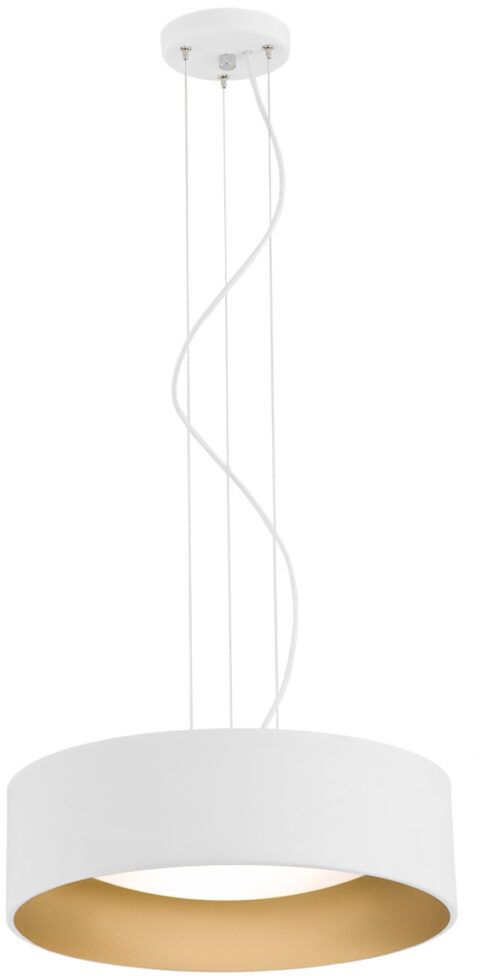 Argon Mohito lámpara colgante 3x15 W blanco-oro 1213