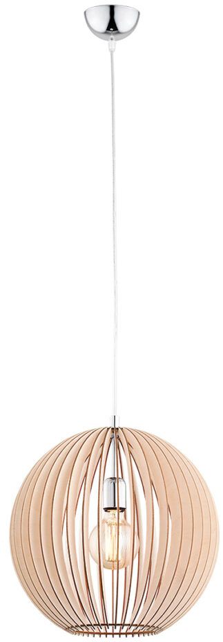 Argon Portoryko lámpara colgante 1x15 W marrón 3672