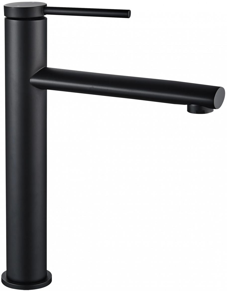 Rea Oval grifo para lavabo de pie negro REA-B6511