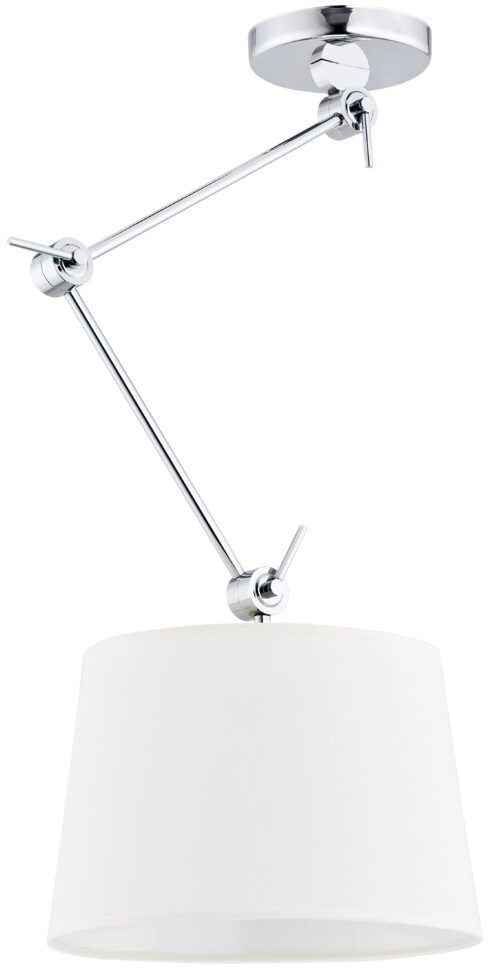 Argon Zakyntos lámpara colgante 1x15 W blanco-cromo 3548