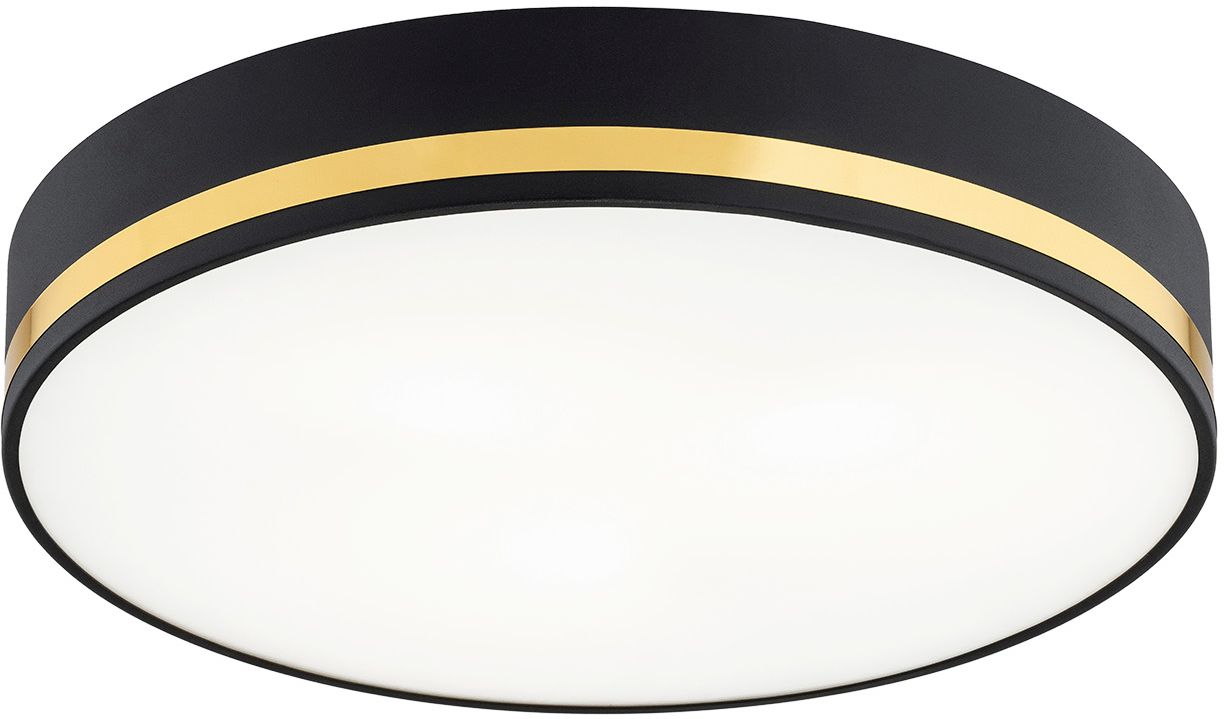 Argon Amore plafón 2x15 W negro-oro 7041