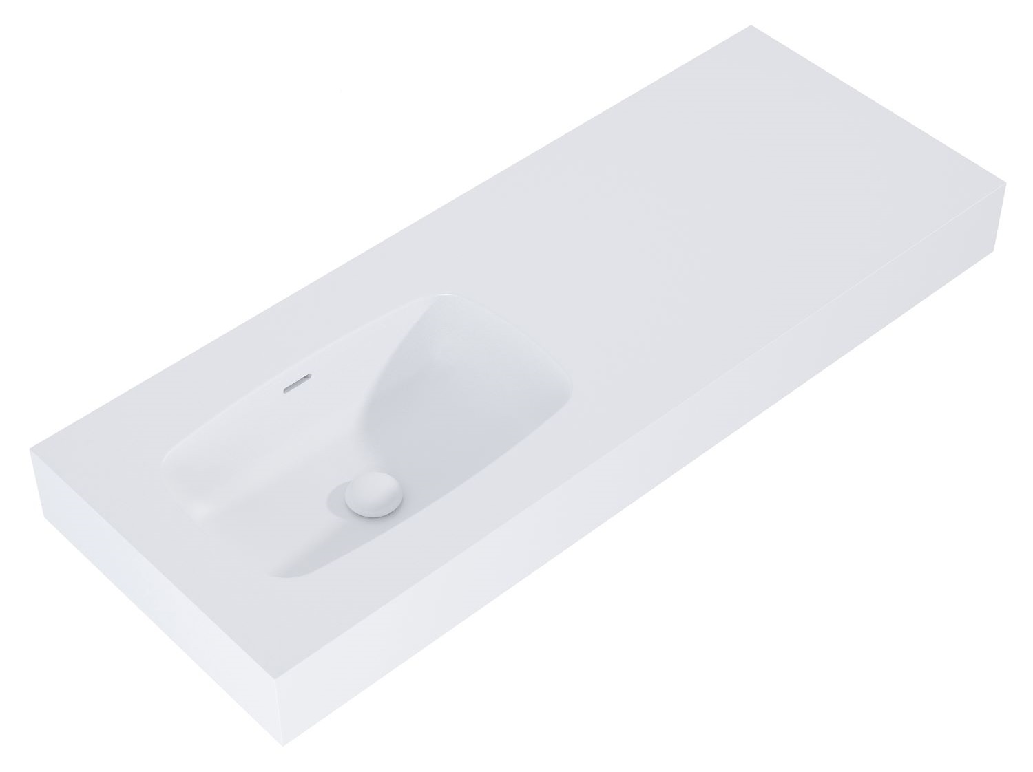 Elita Dimple lavabo 121x46 cm rectangular clásico blanco RE041201025290