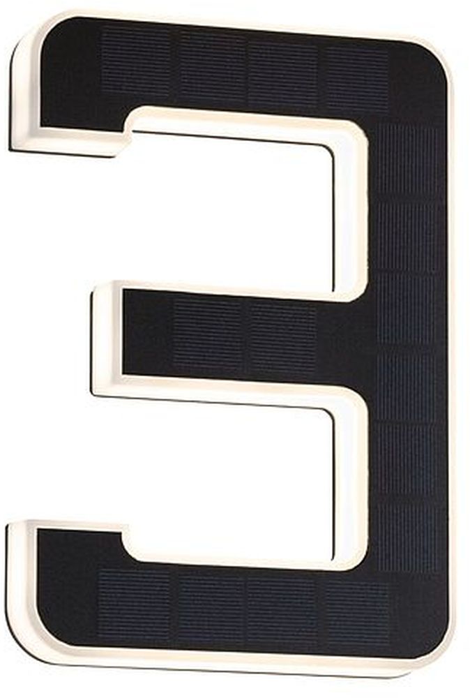 Paulmann Outdoor Solar lámpara de pared 1x0.2 W negro 79844