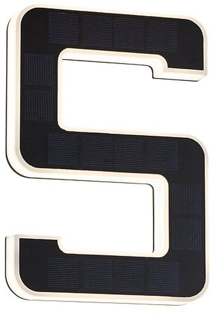 Paulmann Outdoor Solar lámpara de pared 1x0.2 W negro 79846