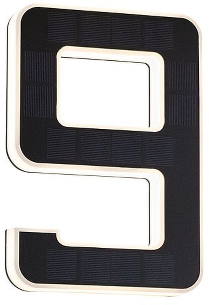 Paulmann Outdoor Solar lámpara de pared 1x0.2 W negro 79850