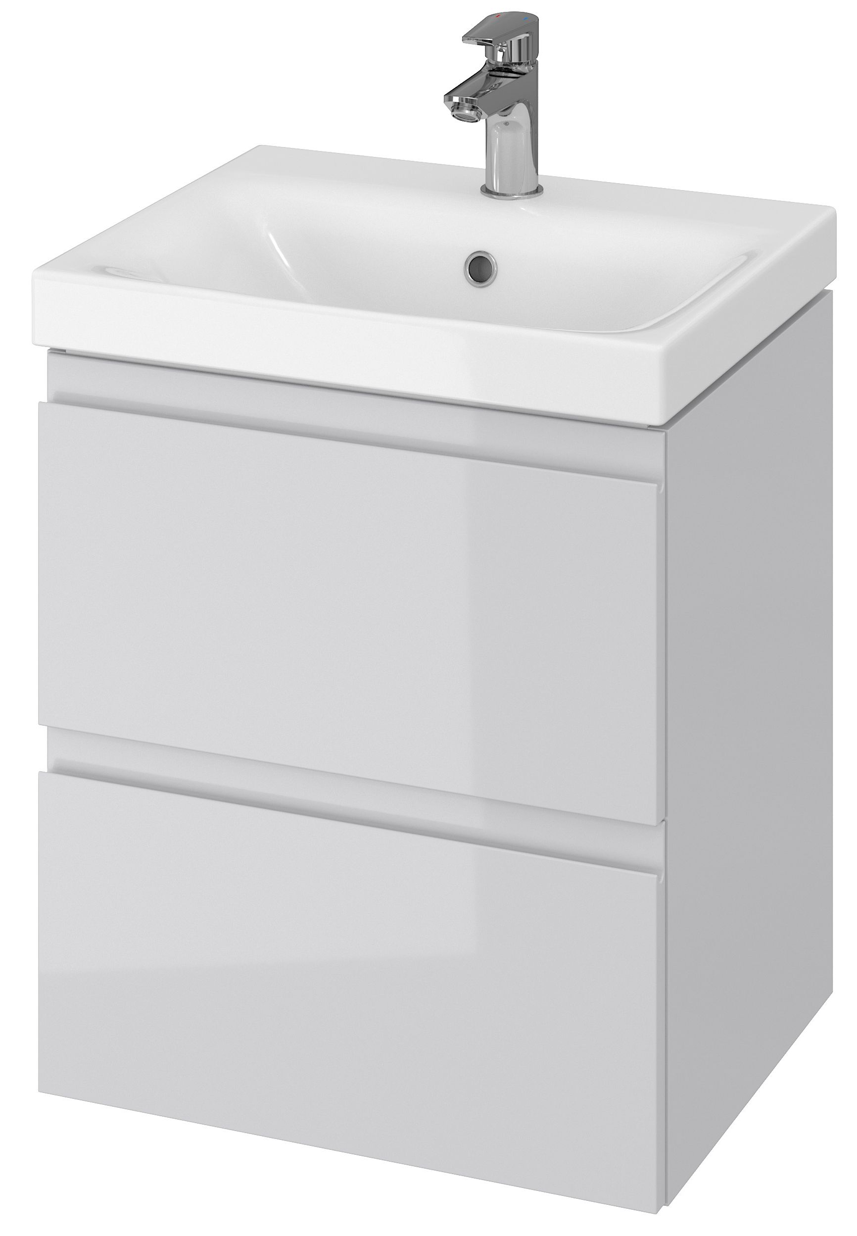 Cersanit Moduo armario 49.4x39.7x57 cm suspendido, para lavabo gris S590-011-ECO