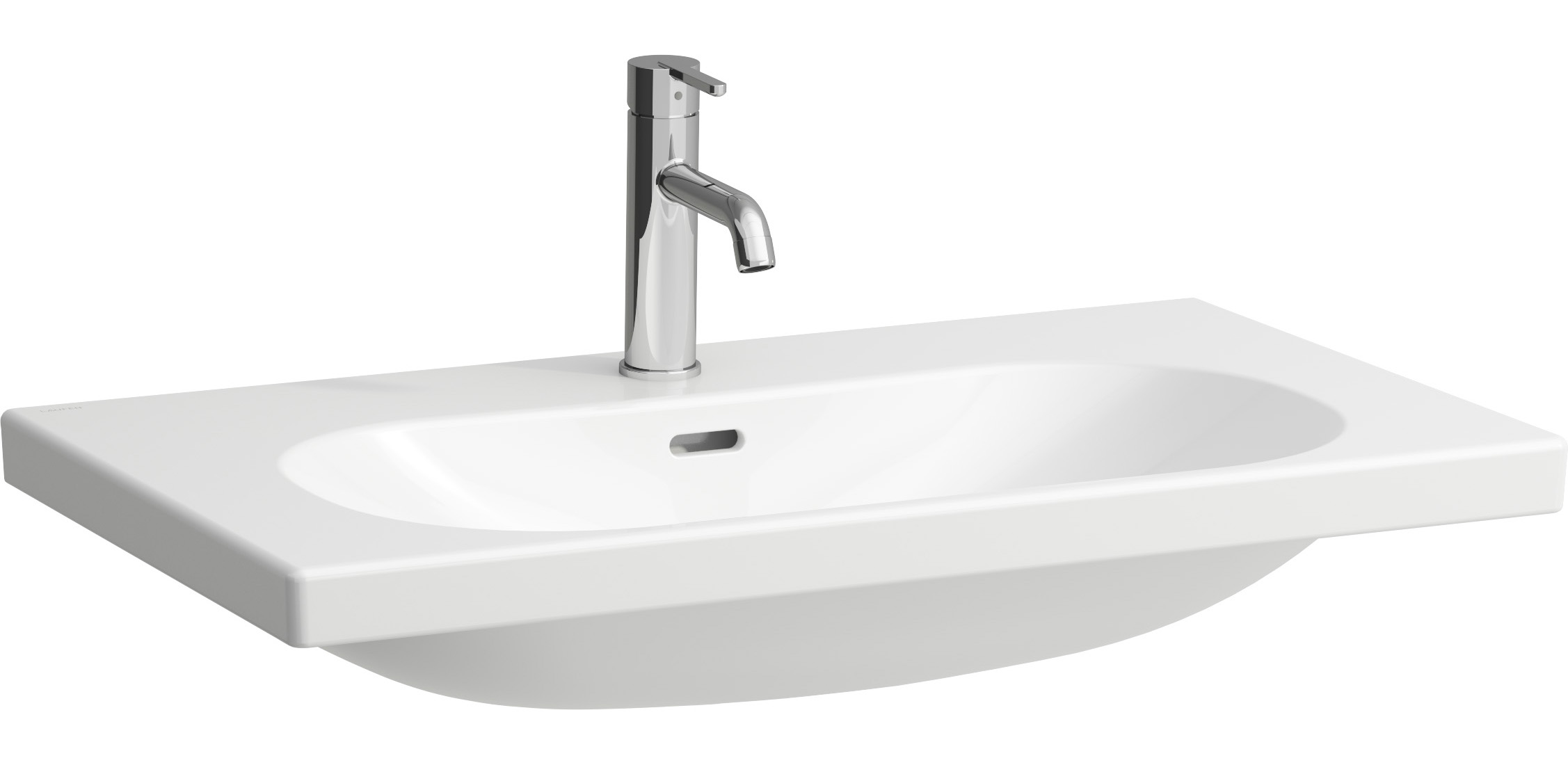 Laufen Lua umywalka 80x46 cm prostokątna meblowa biała H8100870001091