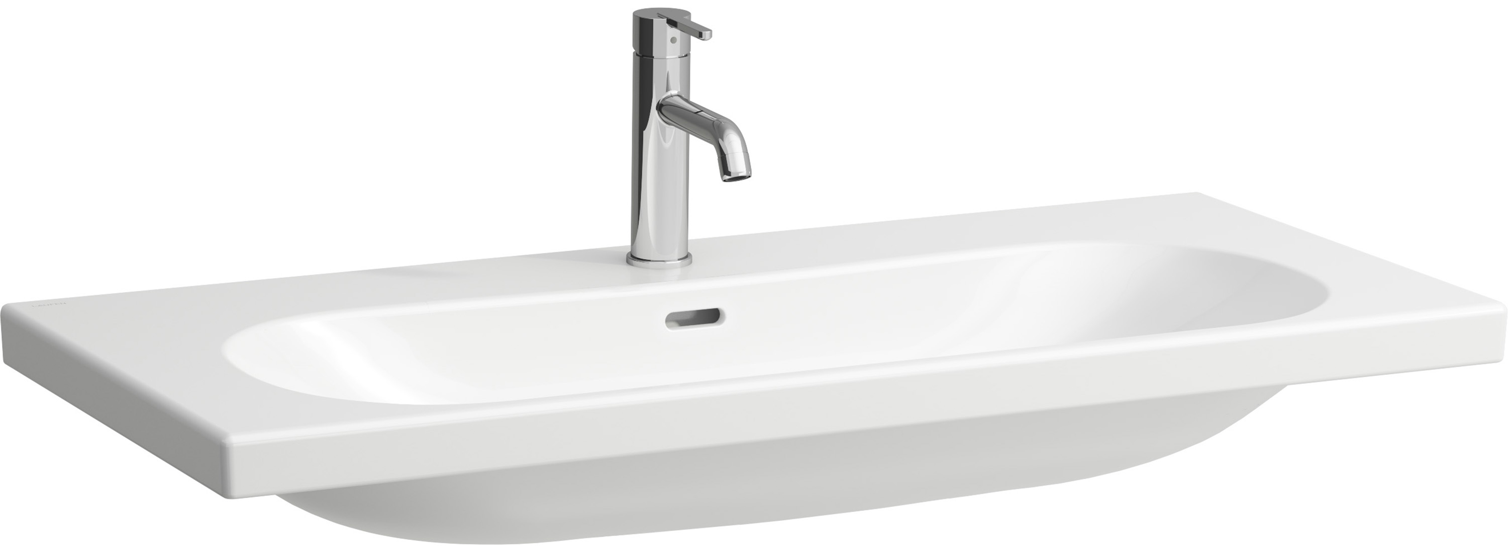 Laufen Lua umywalka 100x46 cm prostokątna ścienna biała H8160890001091