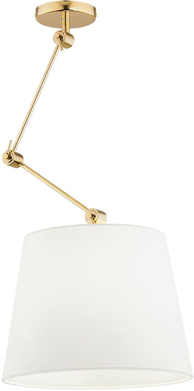 Argon Zakyntos lámpara colgante 1x15 W blanco-latón 4895