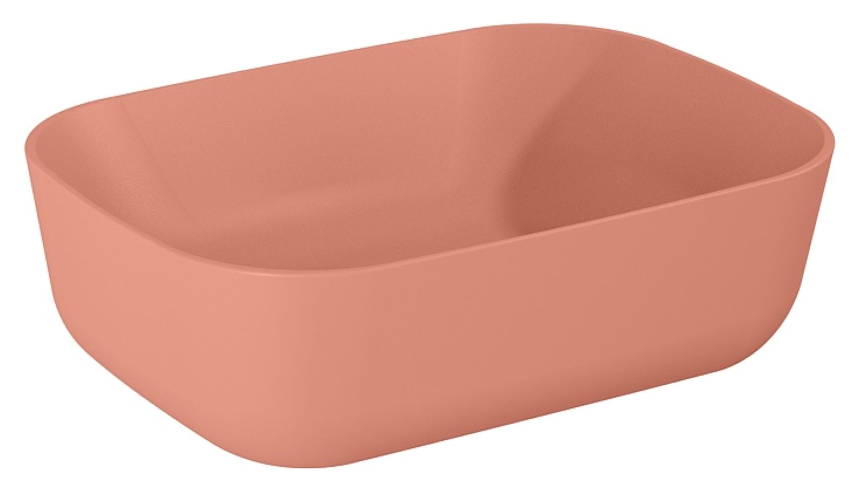Elita Reni lavabo 45.5x32.5 cm rectangular sobre encimera rosa RE040460036600