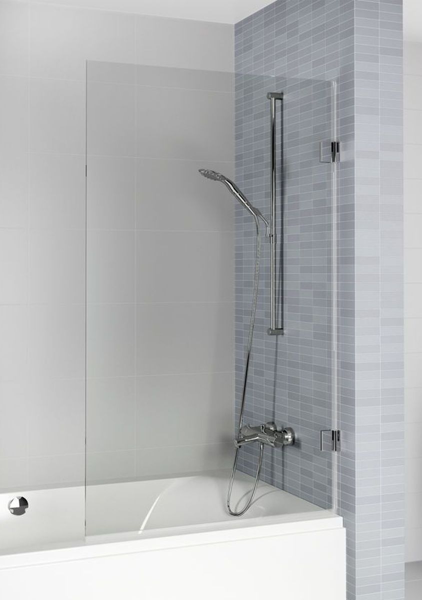 Riho Scandic mampara de bañera 65 cm una pieza cromo brillo/vidrio transparente G001136120