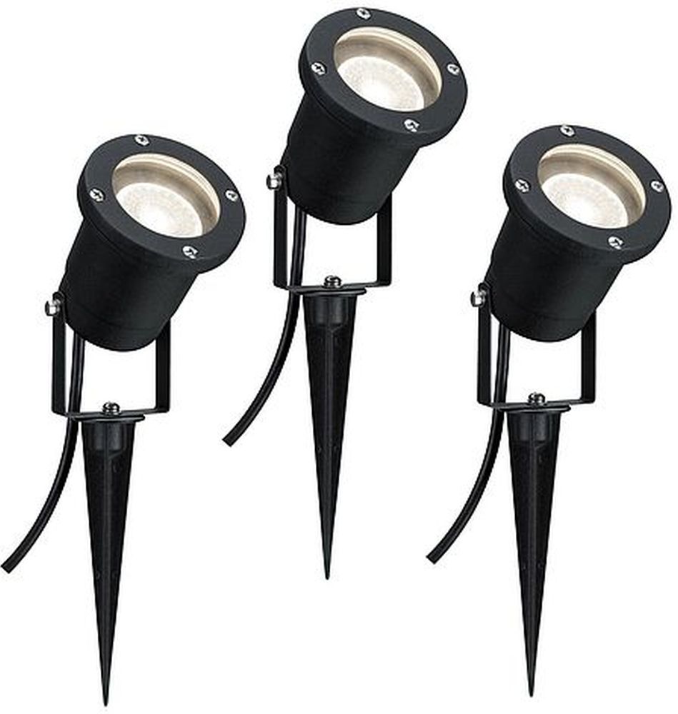 Paulmann Special lámpara de suelo 3x3.5 W negro 98897