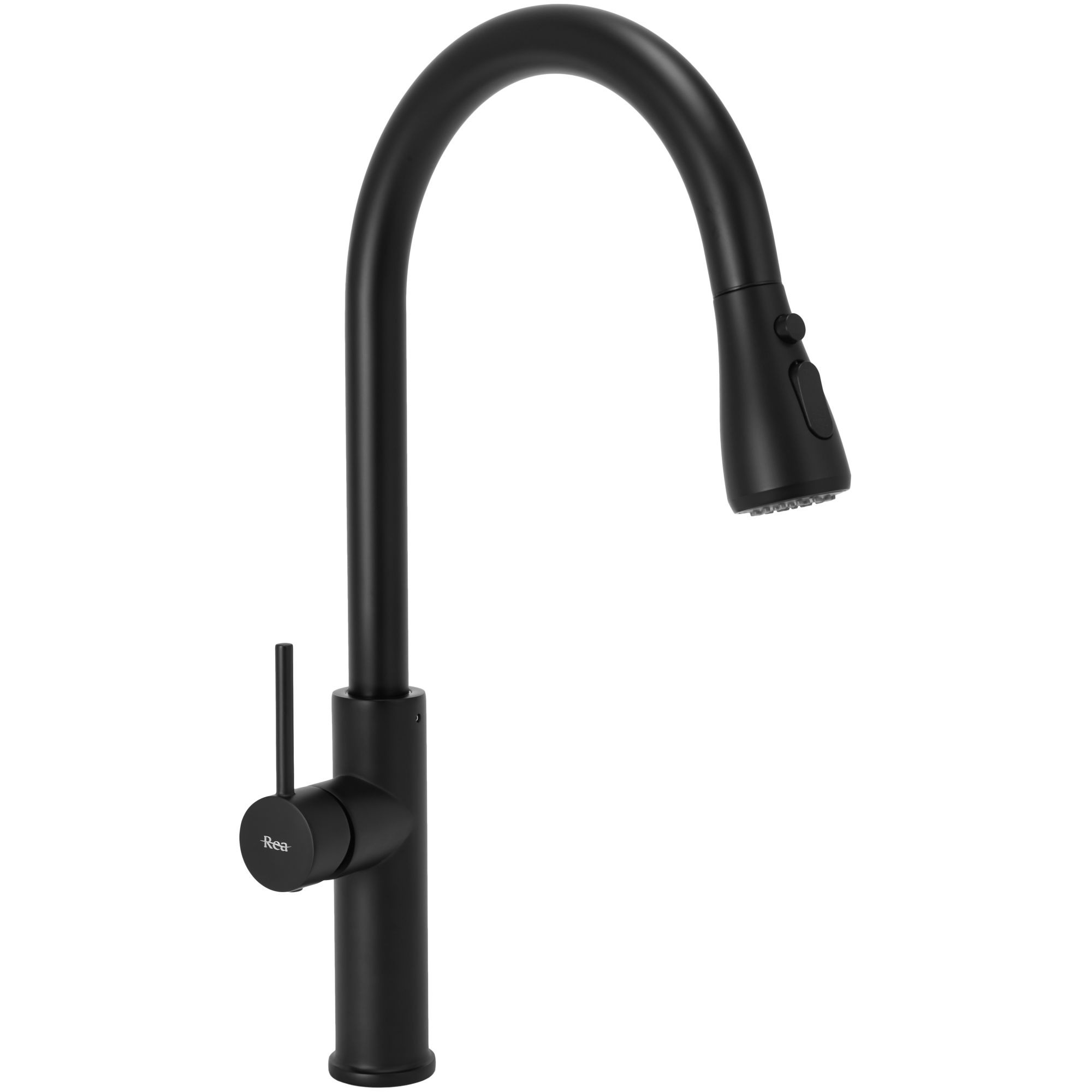 Rea Nest grifo de cocina de pie negro REA-B2057