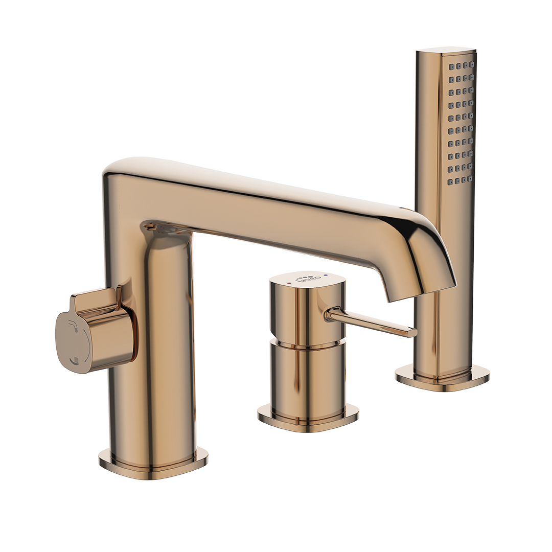 Laveo Pola grifo de bañera y ducha en bañera || BAP813D