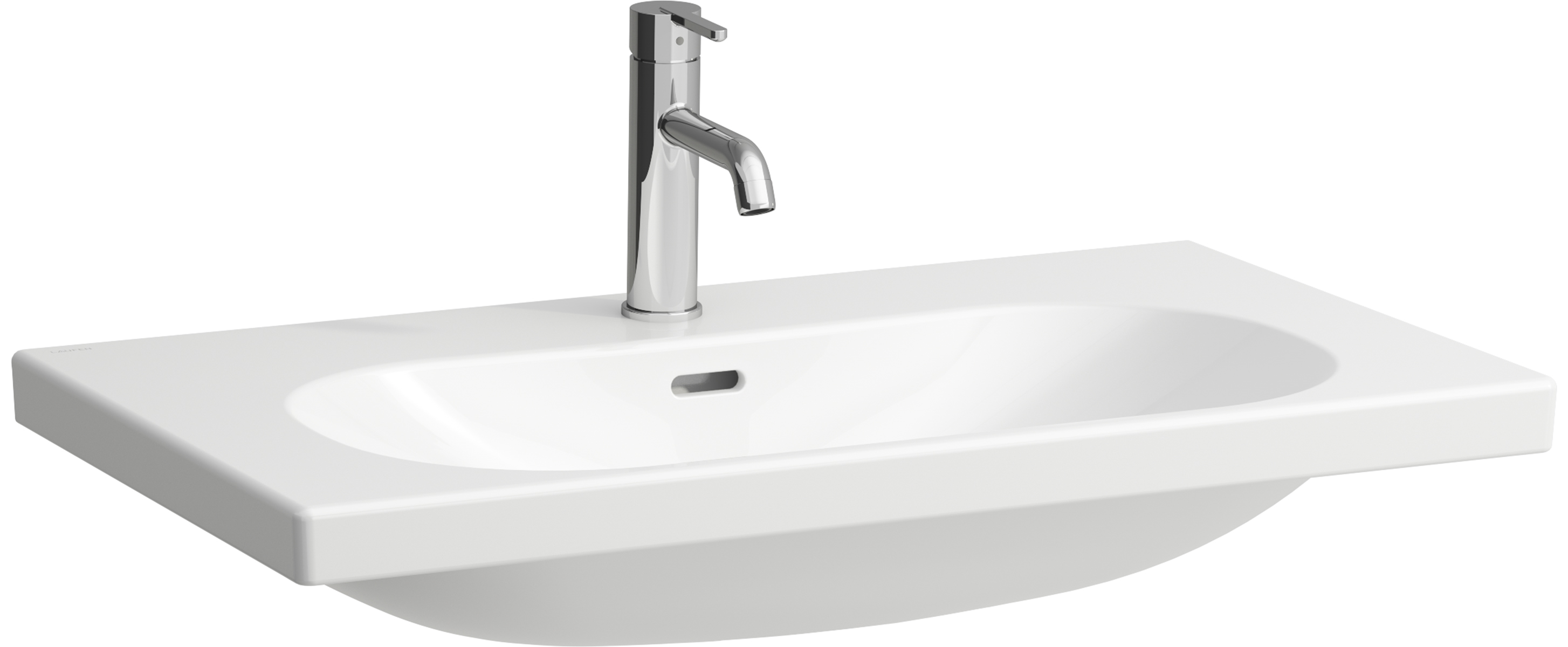 Laufen Lua umywalka 80x46 cm prostokątna meblowa biała H8100870001041