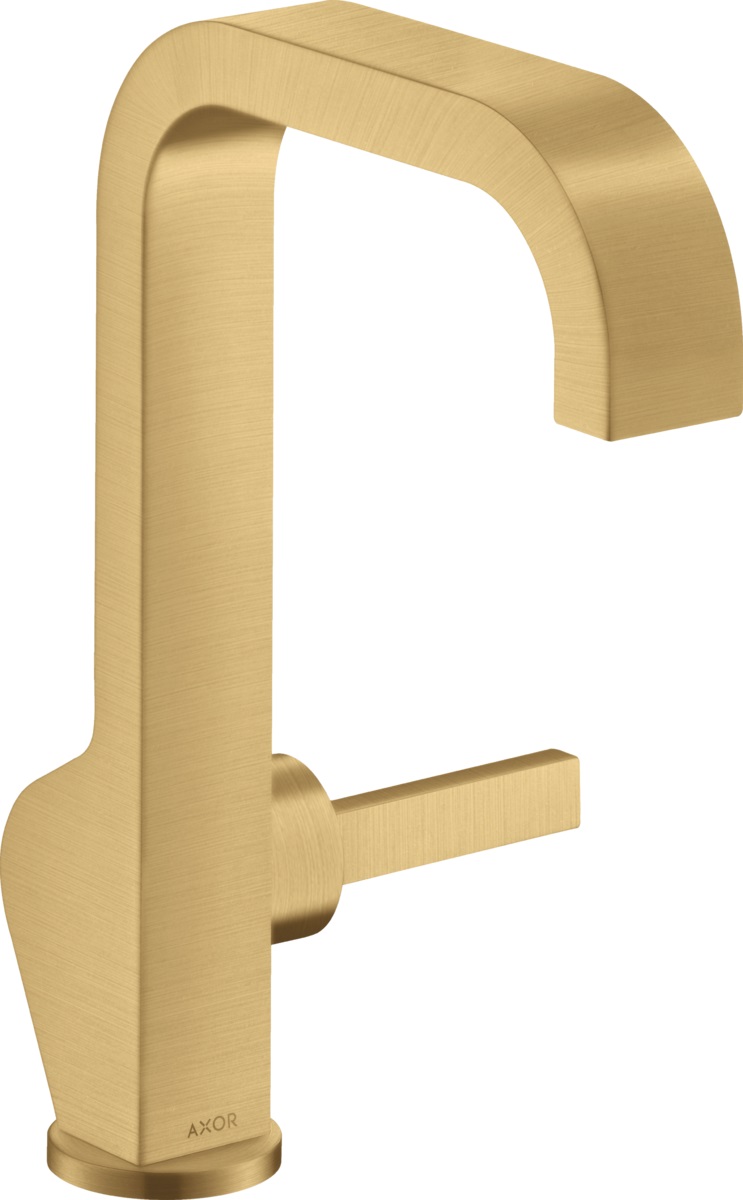 Axor Citterio grifo para lavabo de pie oro 39037250