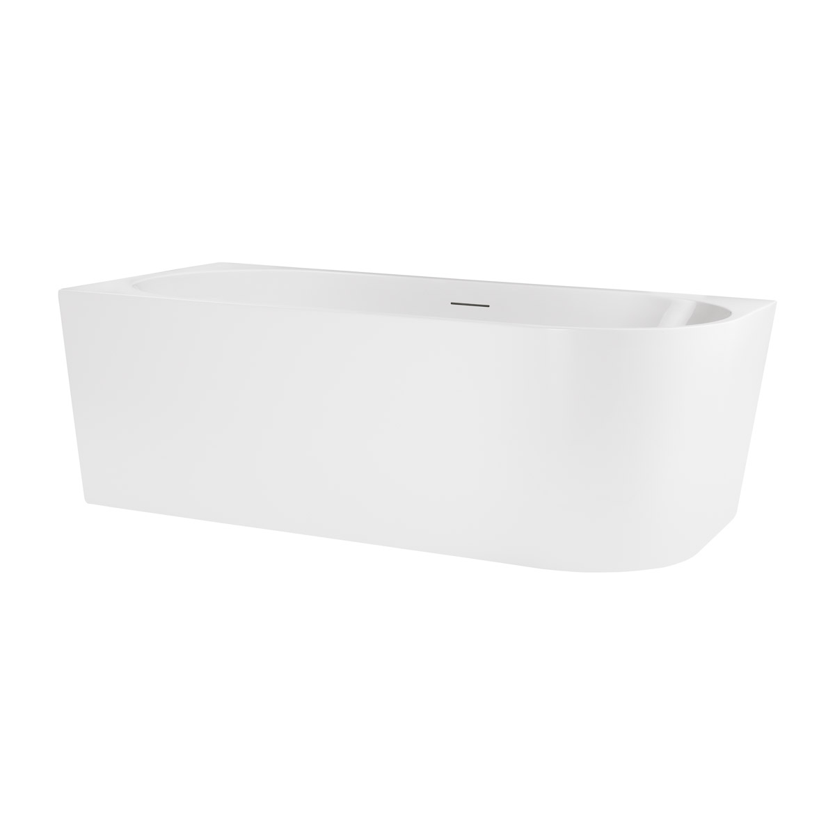 Oltens Delva bañera de esquina 170x80 cm rectangular blanco 11000000