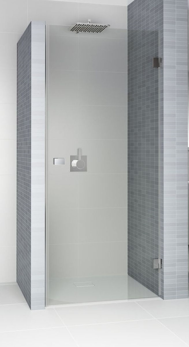 Riho Scandic puerta de ducha 100 cm oscilante cromo brillante/vidrio transparente G001008120