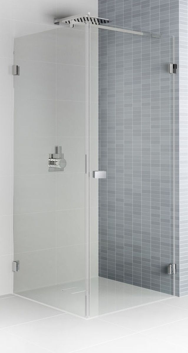 Riho Scandic cabina de ducha 100x90 cm rectangular cromo brillo/vidrio transparente G001042120