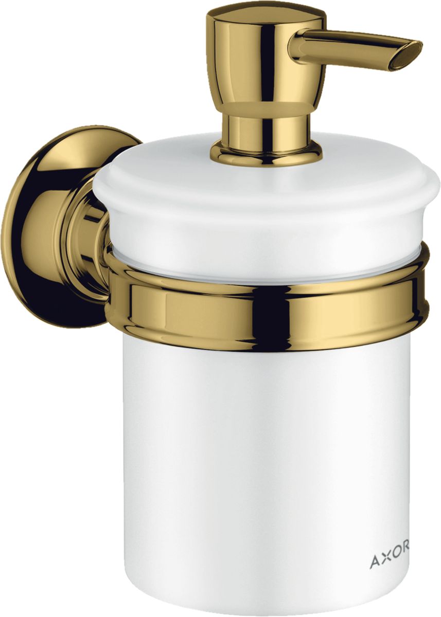 Axor Montreux dispensador de jabón 300 ml cerámica-oro 42019990