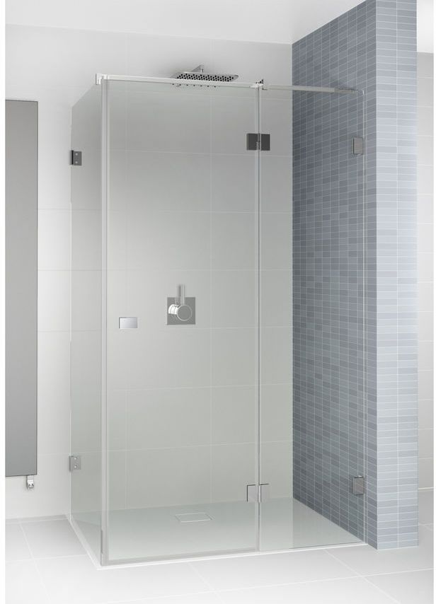 Riho Scandic cabina de ducha 160x90 cm rectangular cromo brillo/vidrio transparente G001098120