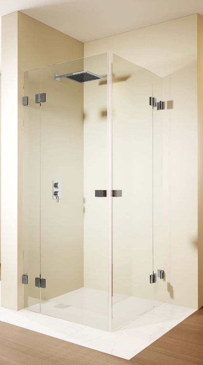 Riho Scandic cabina de ducha 90x90 cm cuadrada cromo brillo/vidrio transparente G001100120