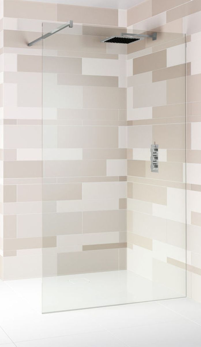 Riho Scandic NXT X400 Walk-in ścianka prysznicowa 140 cm wolnostojąca chrom błyszczący/szkło przezroczyste G001114120