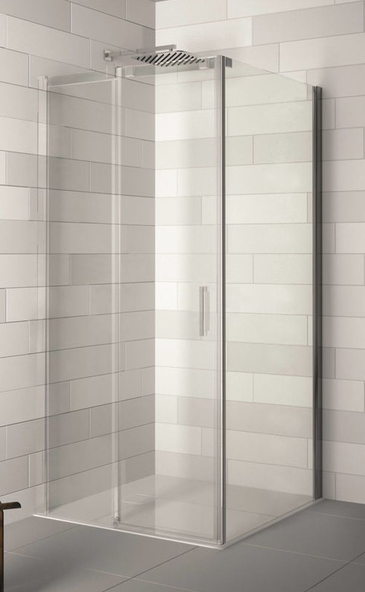 Riho Ocean cabina de ducha 100x80 cm rectangular cromo brillo/vidrio transparente G006004120