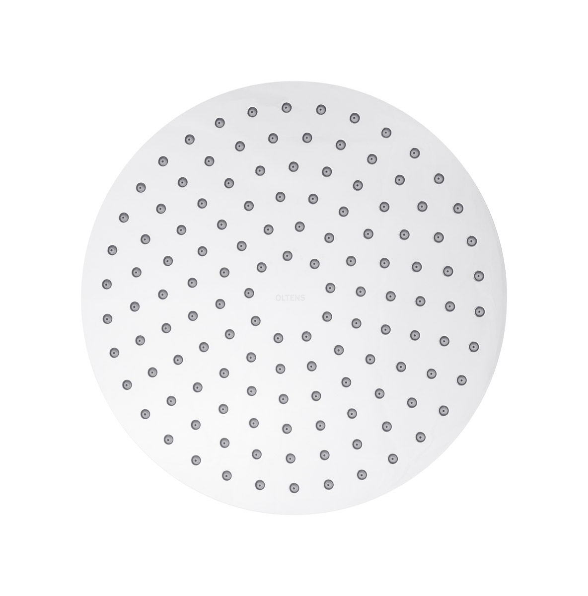 Oltens Atran ducha con efecto lluvia 22x22 cm circular cromo 37004100