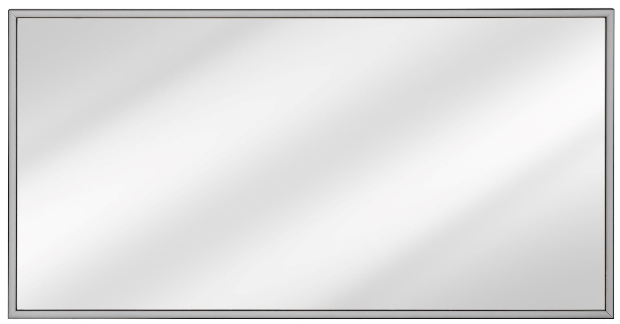 Comad Alice espejo 68x123 cm rectangular con iluminación negro LUSTROALICE120