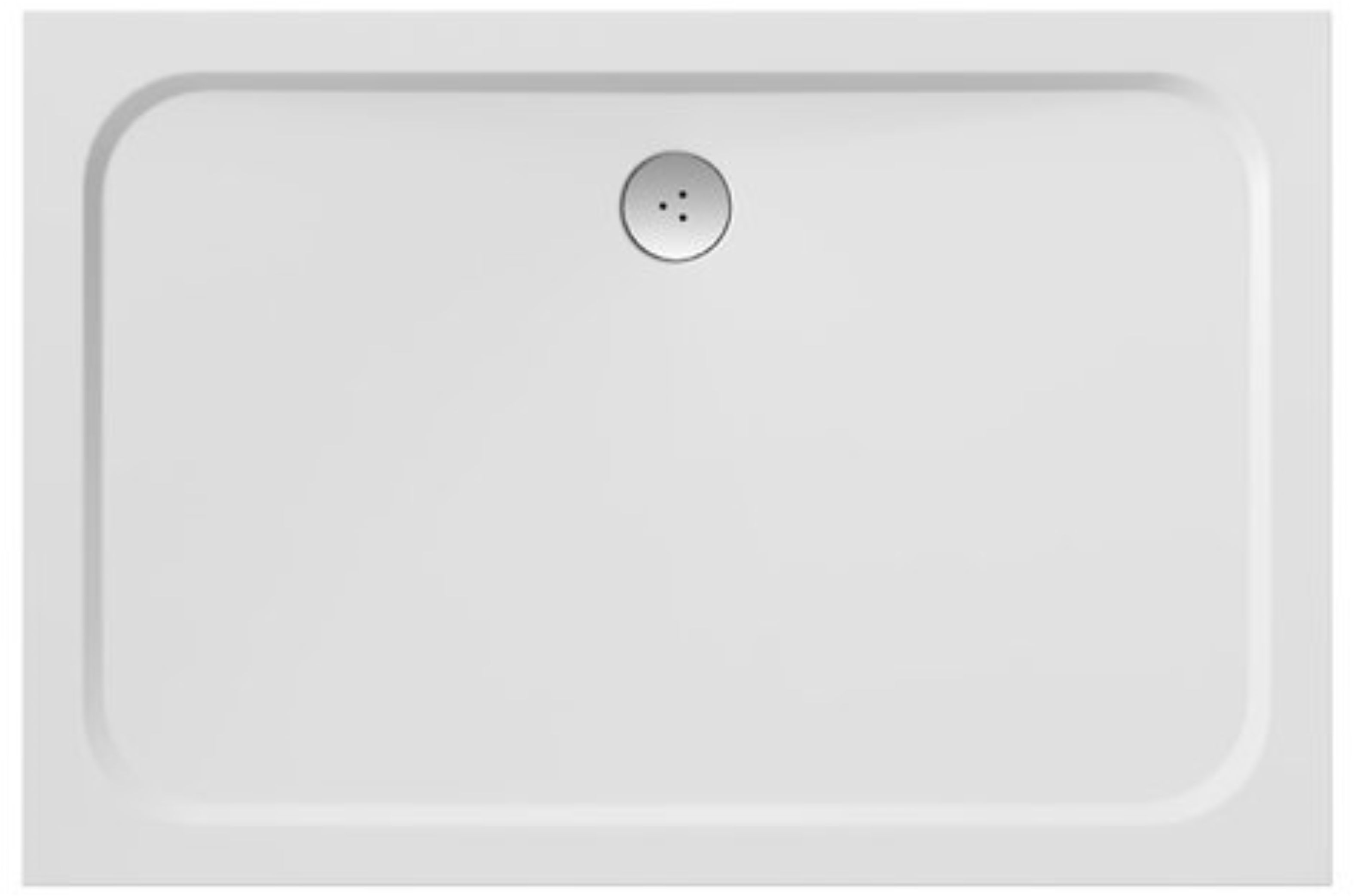 Ravak Galaxy Pro Chrome plato de ducha rectangular 100x90 cm blanco XA04A701010