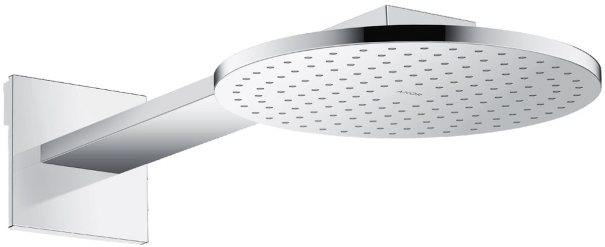 Axor ShowerSolutions brazo de ducha con efecto lluvia 25x25 cm circular cromo 35284000